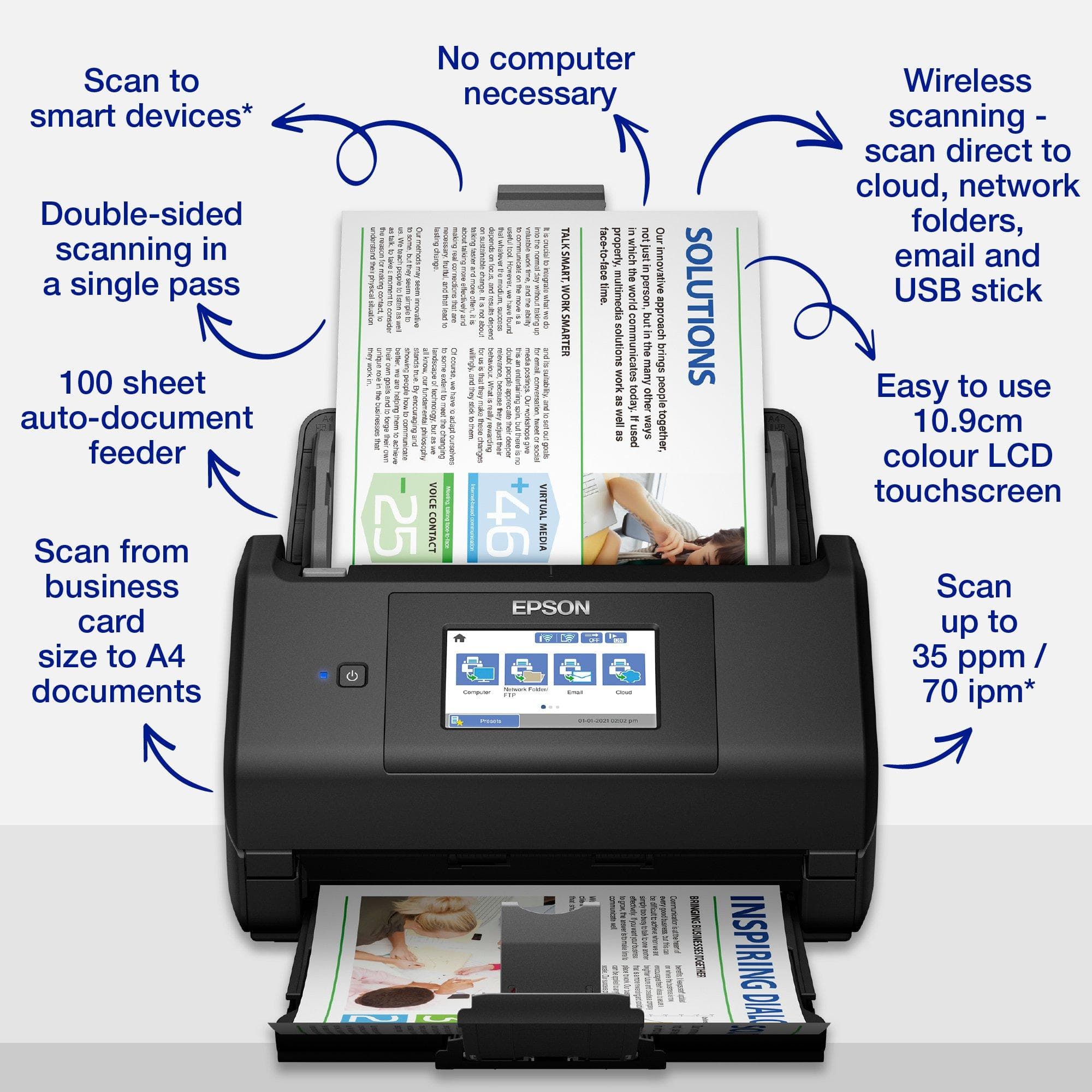 Epson WorkForce ES-580W resim 3