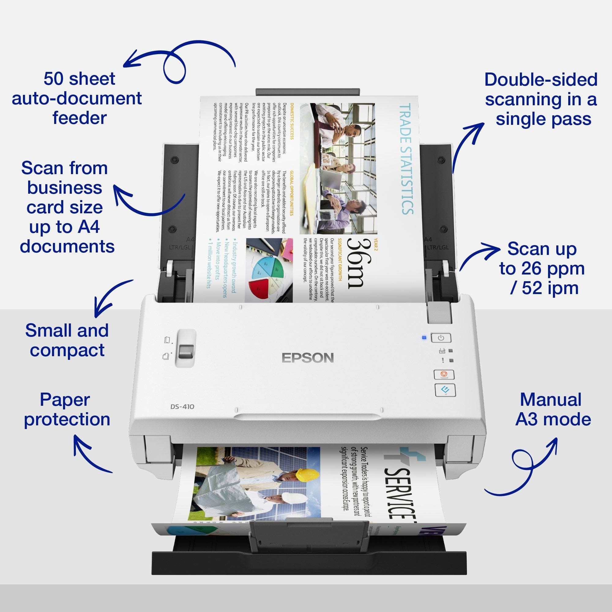 Epson WorkForce DS-410 resim 2
