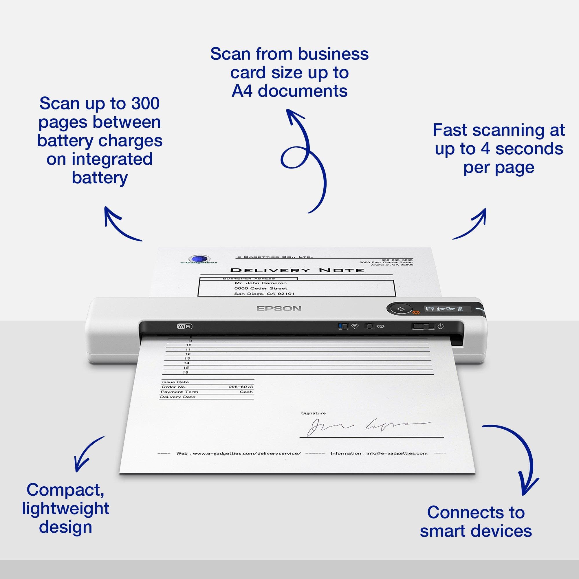 Epson WorkForce DS-80W resim 2