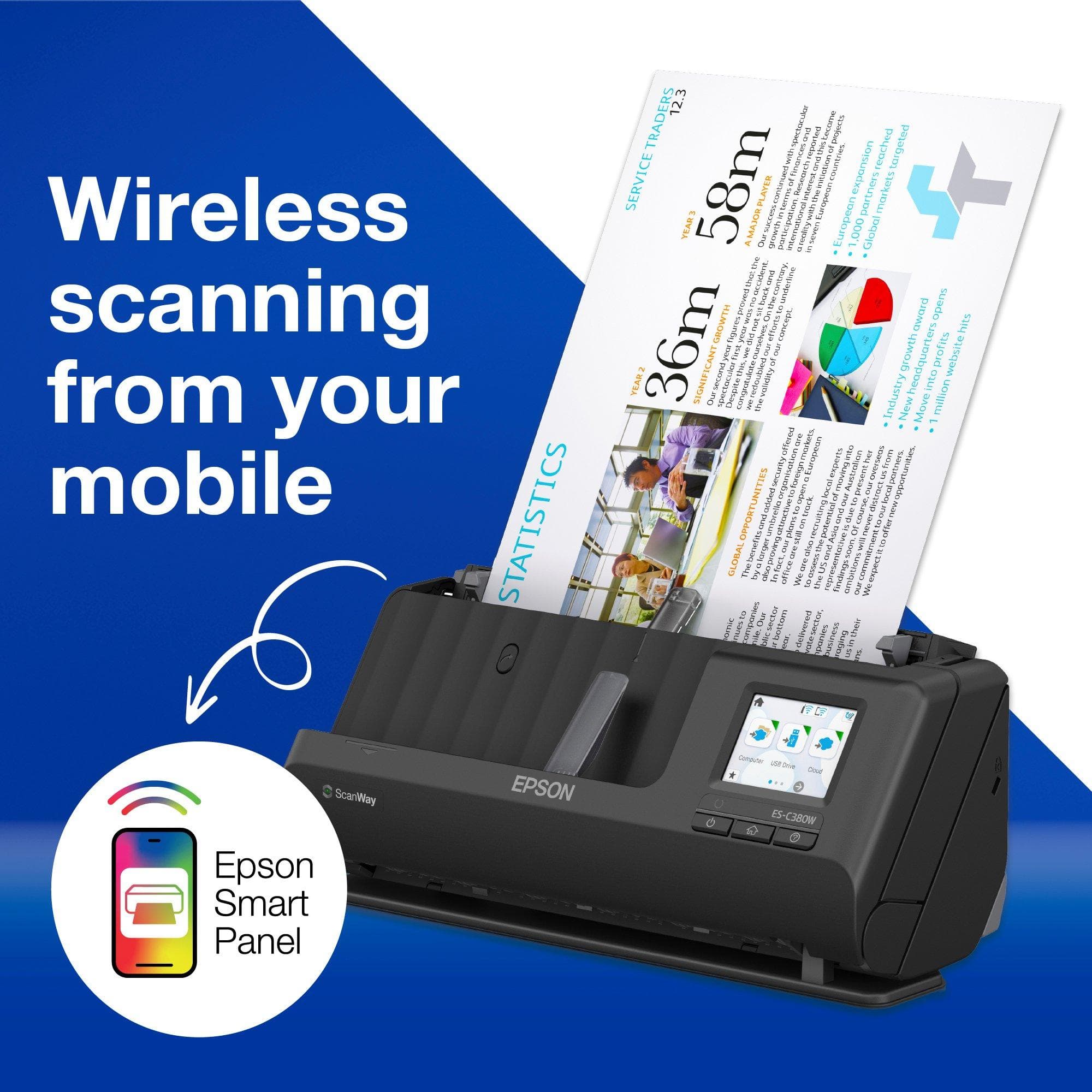 Epson ES-C380W resim 3